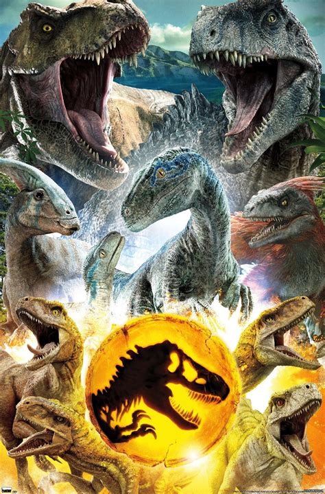 Jurassic World: Dominion - Group Wall Poster, 22.375" x 34" - Walmart.com