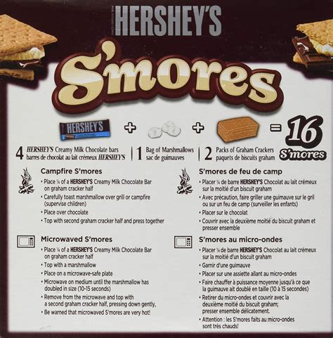Kit Hershey’s S’mores, hace 16 Smore’s, 20.95oz Importado de Canadá ...