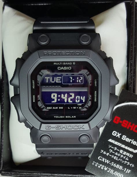 F/S: CASIO G-SHOCK KING GXW-56BB-1JF BASIC BLACK SERIES [NEW] - myWatchMart