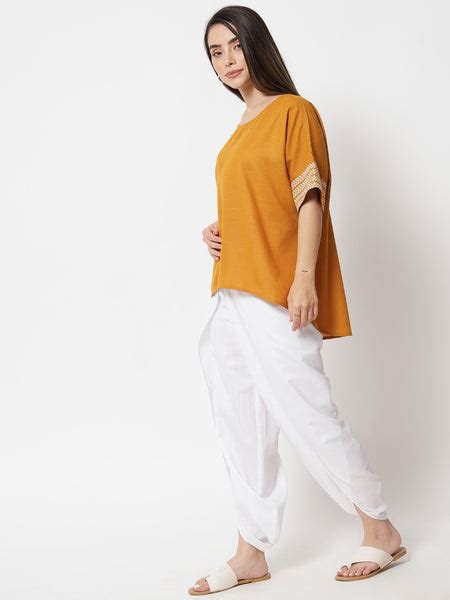 Cotton Hand Block Printed High-low Dhoti Co-ord – Mystudiorasa