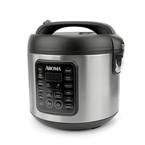Aroma 10-Cup (Uncooked) / 20-Cup (Cooked), 5Qt, Digital Rice & Grain ...