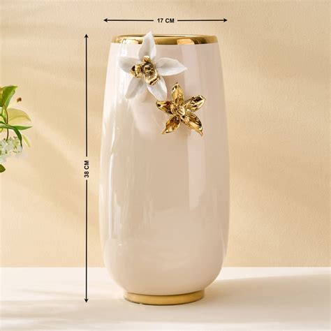 Buy Amara Hana Ceramic Floral Vase - Large from Home Centre at just INR ...