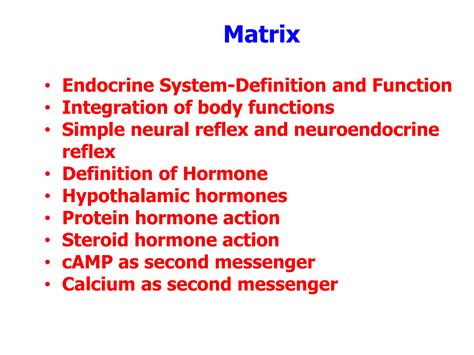 SOLUTION: Neural and neuro endocrine reflexes mechanisms of action of protein and steroid ...