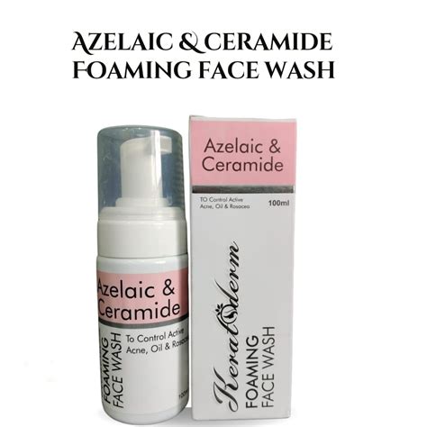 Azelaic and Ceramide Foaming Face wash – SkinoCare