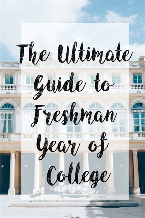 Freshman Course Tips 的图像结果