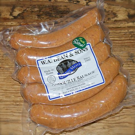 Pork Andouille Sausage - W.A. Bean & Sons