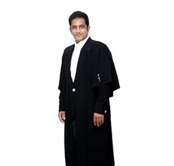 Buy GWALIOR LAW FIRM Black Advocate Lawyer Gowns and Graduation office ...