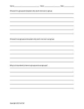 Image result for Out Groups Examples