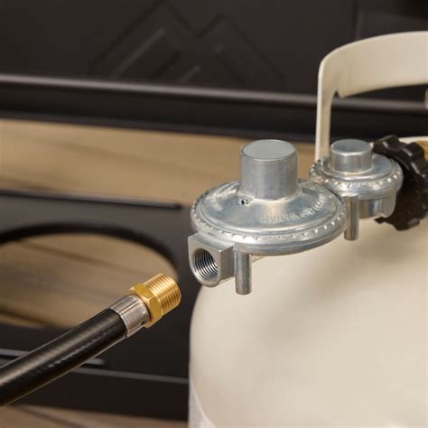 Master Forge 3/8-in Zinc Dual-stage regulator in the Propane Tanks ...