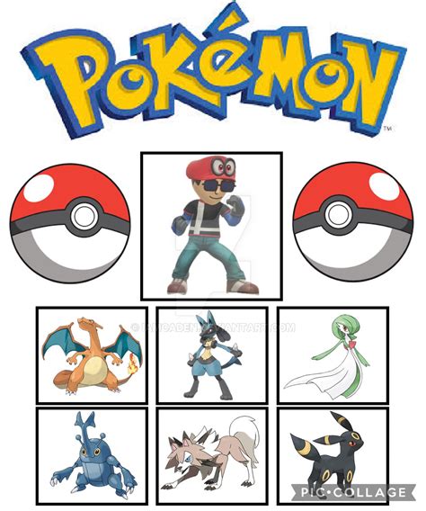 My Pokemon Team by IAmCaden on DeviantArt