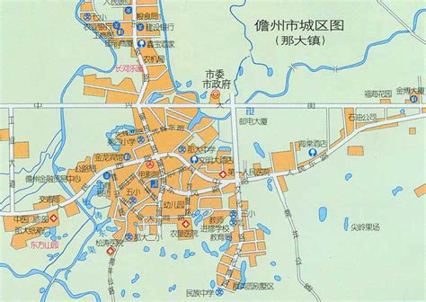 儋州市区地图高清版