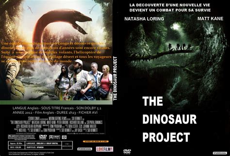 Jaquette DVD de The dinosaur project custom - Cinéma Passion