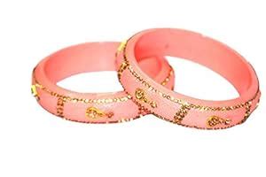 Buy Exotic Hub Rajasthani Bangles / Lac Bangle Handmade Bangles Set for ...