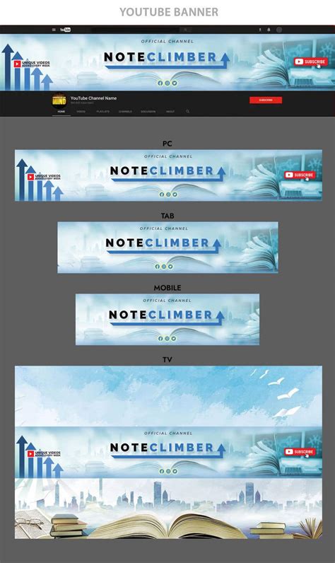 Create a Banner for YouTube Channel | Freelancer