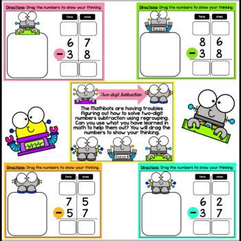 Subtraction Algorithm Examples 的图像结果