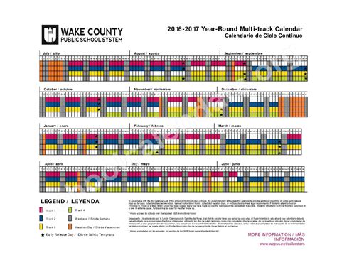 Wake County Year Round Calendar | Plan Your Year Easily!