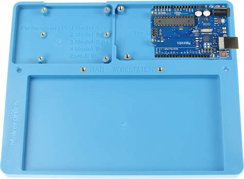 Makeronics Microcontroller Board and RAB 7-in-1 Breadboard Holder with ...