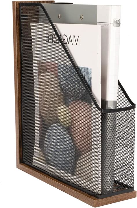 ASIFMTHOT Antique Wooden Magazine File Holder，File F | Ubuy India