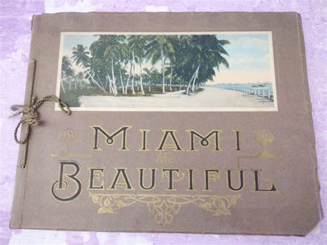 Foster & Reynolds Miami the Beautiful Florida Vintage 1920s Color ...