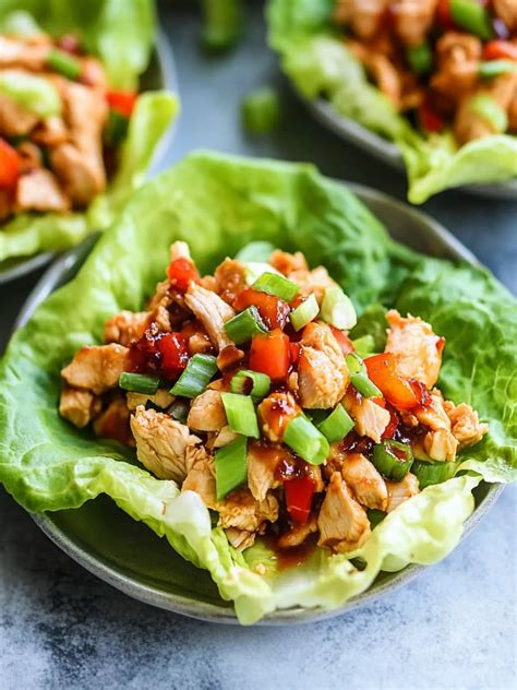 Savory Asian Chicken Lettuce Wraps for a Guilt-Free Feast | Delicio ...