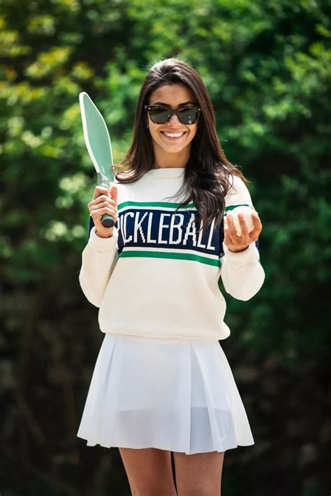 Pickleball Sweater Navy- Women's | Tennis clothes, Tennis outfit ...