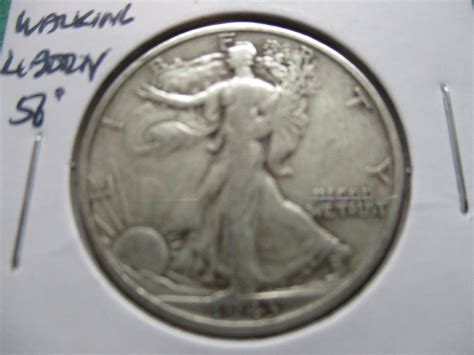 1943-S Walking Liberty Half Dollar. Item: 50 W43S-23. - For Sale, Buy ...