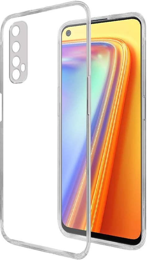 YOFO Rubber Back Cover Case for Realme 7 / Narzo 20 Pro (Transparent ...
