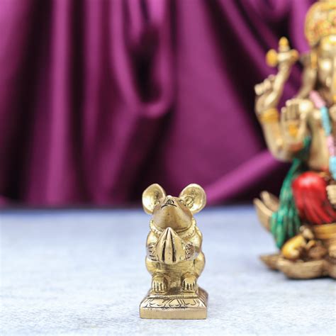 The Advitya | Lord Ganesha Vahana-Mouse | Ganesha Vahana