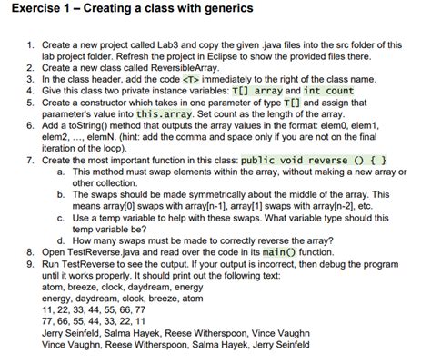 Image result for Java Create Your Own Lab Examples
