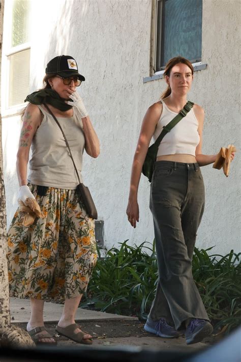 KATEY SAGAL Out for Lunch at All Time Restaurant with Her Daughter ...