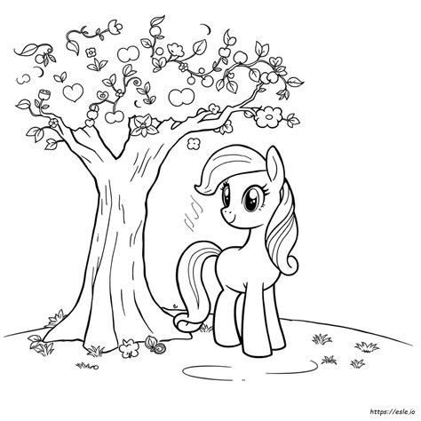 My Little Pony Elements Of Harmony Coloring Pages