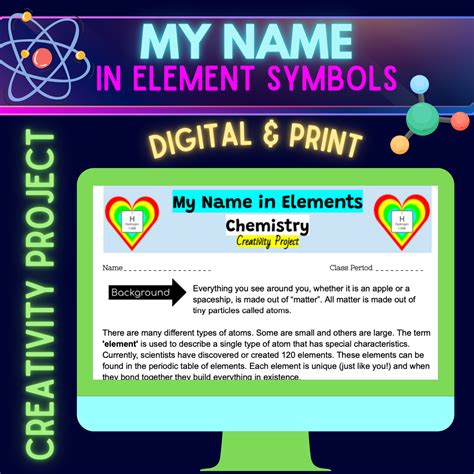 Image result for Element Poster Project Examples