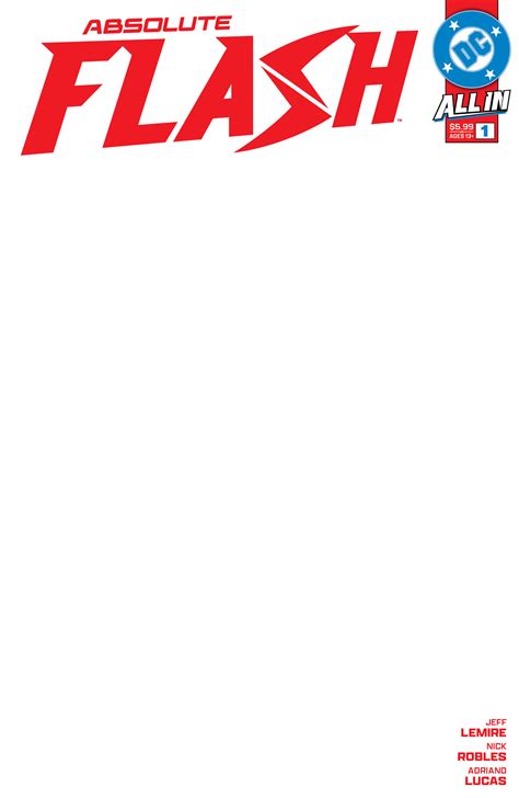 Absolute Flash #1 - 5-Page Preview and Covers released by DC Comics