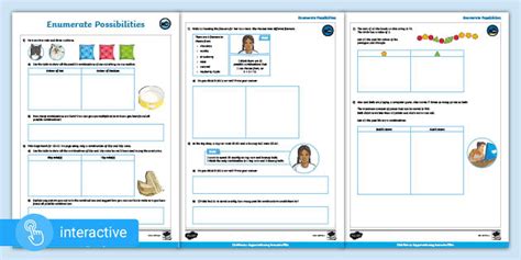 👉 Supports White Rose Maths Year 6: Enumerate Possibilities