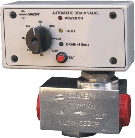 Techno ADV 15T BRASS AUTO DRAIN VALVE +TIMER-I+ STRAINER SIZE-1/2 ...