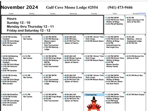 Gulf Cove Moose Lodge #2554 | Englewood FL