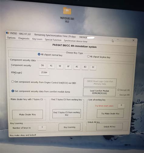 Program 2013 VW Passat Key 的图像结果