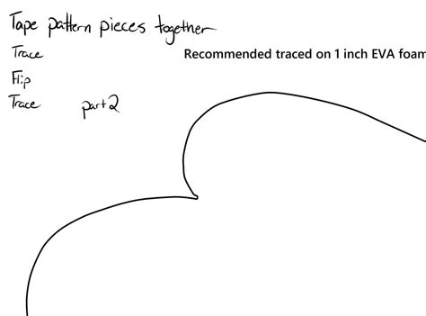 Image result for Digitigrade Sewing Pattern Paper Template