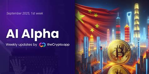 AI Alpha: Weekly News and Token Highlights by The Crypto App - 10 Sep ...