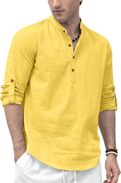 Amazon.in: Yellows - Men's Kurtas / Men's Indian Clothing: Clothing ...