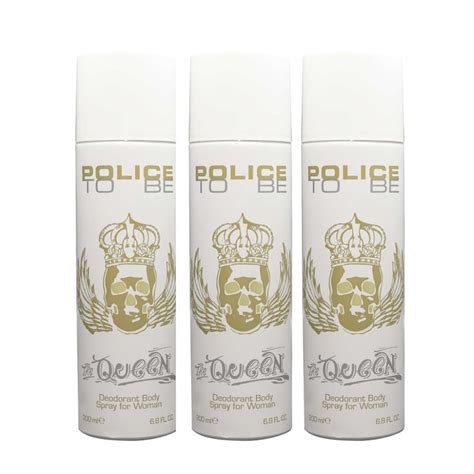 Buy Police To Be Queen Deodorant Spray (Pack Of 3) Online