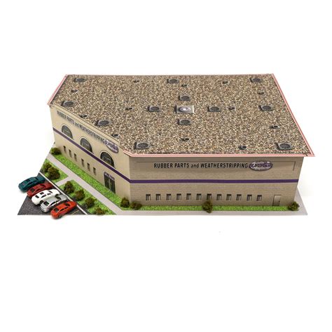 Z Scale Building Kit 1/220 Scale Metro Moulded Parts Building, Fits Micro-trains | eBay - Z Scale Buildings