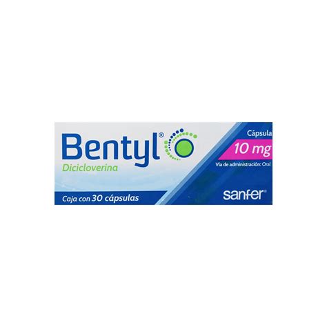 Bentyl 10mg 30 Cápsulas - Diverfarma