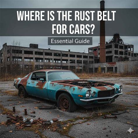 Where Is The Rust Belt For Cars: **Essential** Guide
