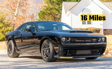 2023 Dodge Challenger SRT Demon 170 With Delivery Miles Smashes MSRP at Auction - autoevolution