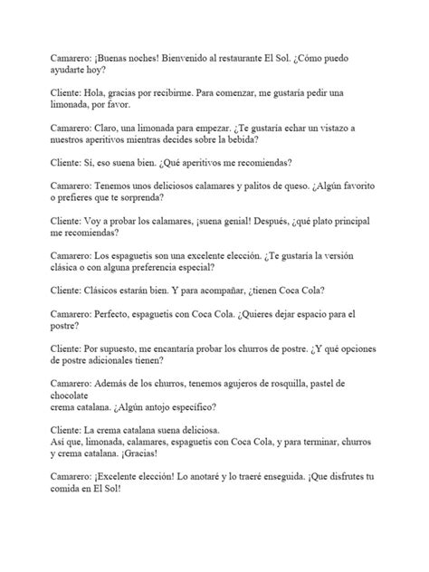 Image result for Restaurant Script