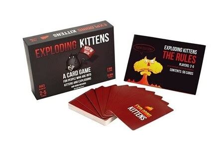 Carte à collectionner Exploding Kittens Jeu de cartes Deck Nsfw | Darty