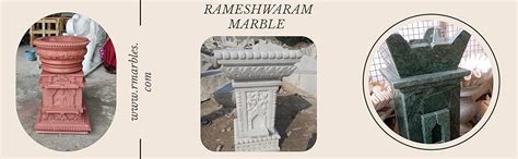 R&M RM Tulsi Kyara | Tusli Vrindavan | Marble Tulsi Pot for Home ...