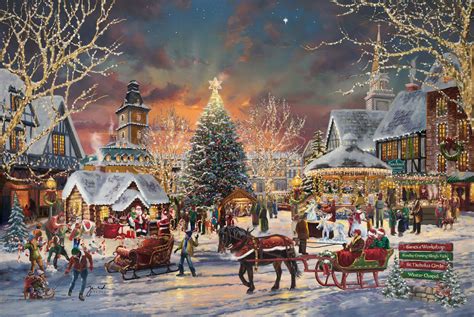 Thomas Kinkade Christmas Village 2021 at Maddison Joyce blog
