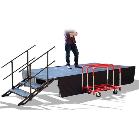 Portable Stages, Portable Stage Platforms & Risers | StageDrop